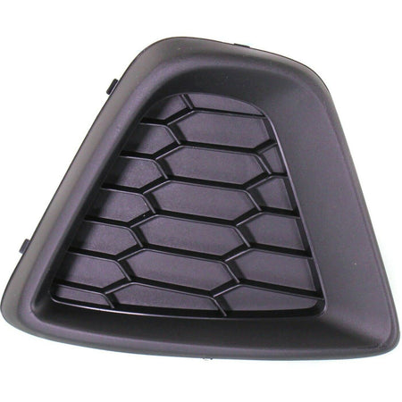 DAT AUTO PARTS Front Left Driver Side Bumper Fog Light Lamp Hole Cover Grille Molding Trim Replacement for 2013-2015 Mazda CX-5 Black Textured Dura...