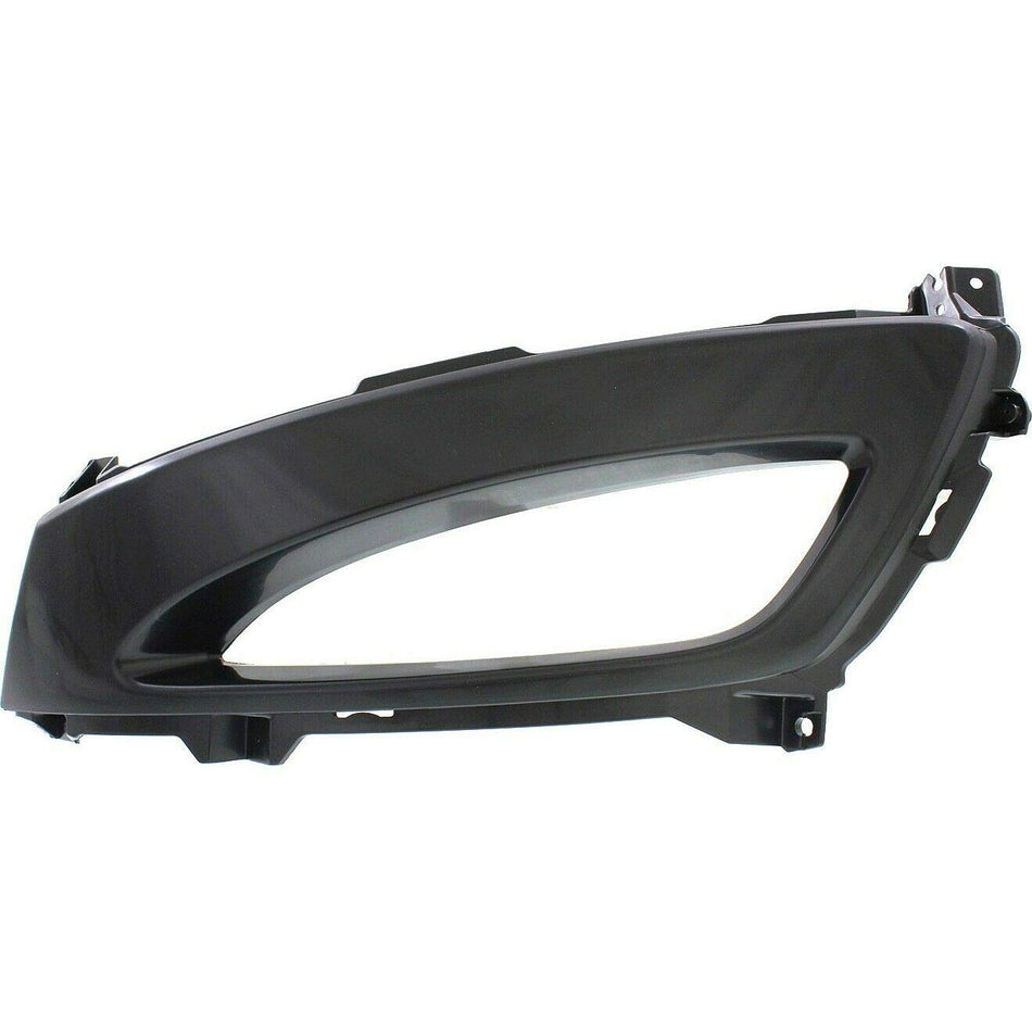 DAT AUTO PARTS Front Left Driver Side Fog Light Hole Bezel Lamp Trim Molding Bumper Insert Replacement For 2012 2013 Kia Optima Except Hybrid Model...