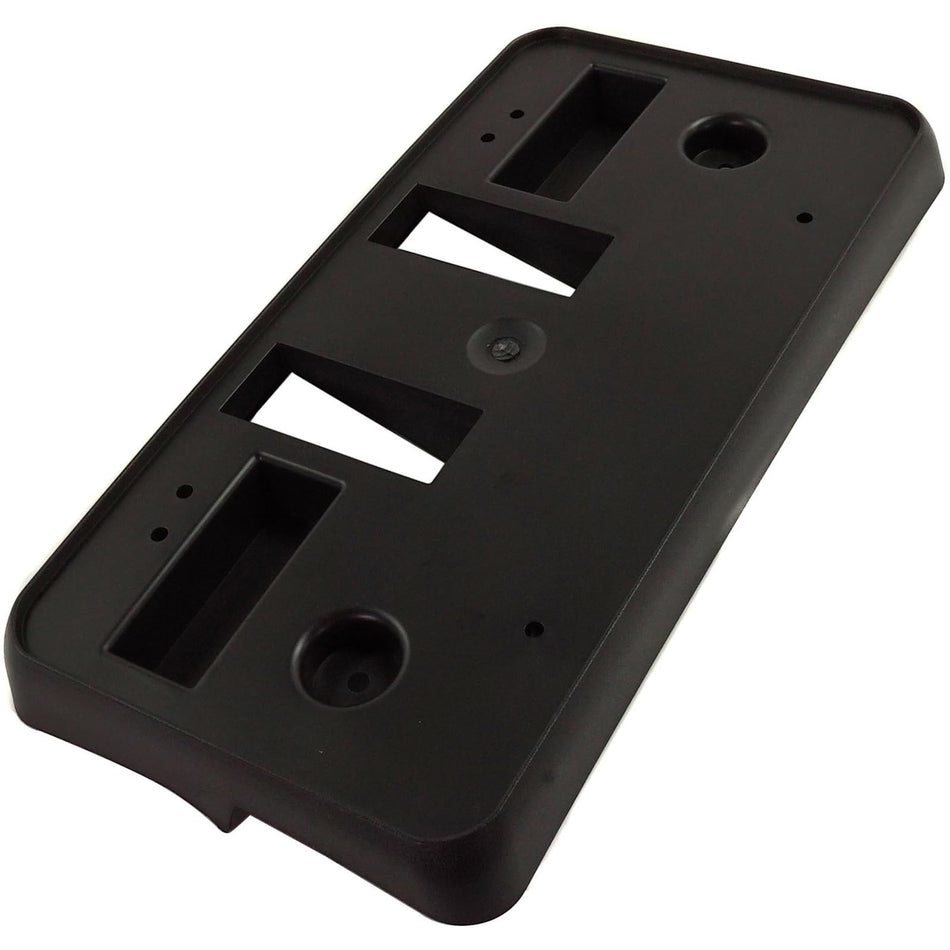 Front License Plate Bracket Tag Holder, Fits 2019–2021 GMC Pickup Sierra 1500 & 2022 Sierra 1500 Limited, For Base, SLE, Elevation & Pro Models, Bl...