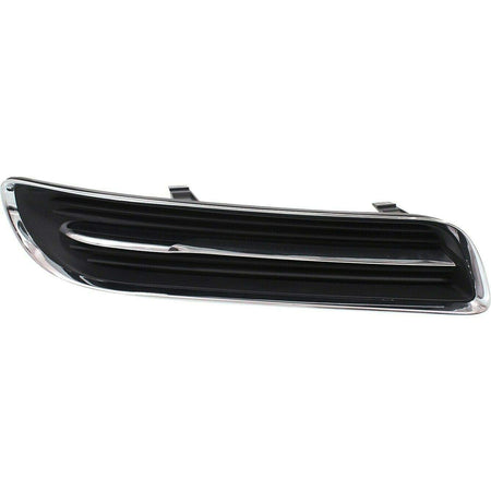 DAT AUTO PARTS Front Right Passenger Side Bumper Fog Light Cover Lamp Hole Insert Replacement For 2011-2014 Chrysler 300 Black Textured Plastic wit...