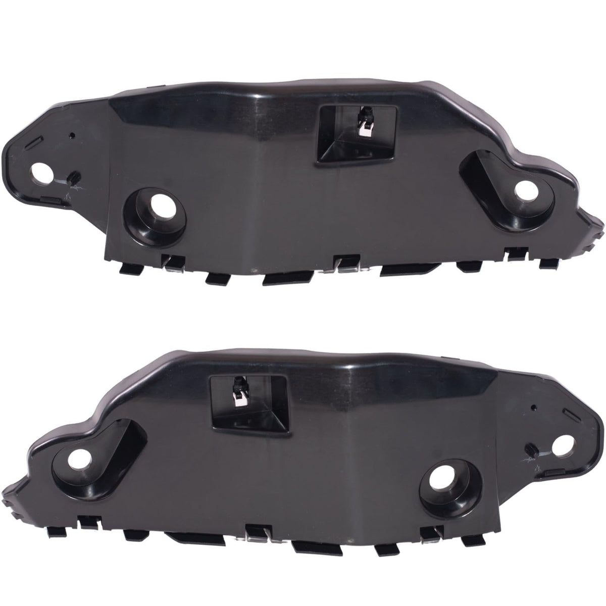 DAT AUTO PARTS Front Left Driver & Right Passenger Side PAIR Bumper Cover Support Mounting Bracket Retainer, Fits 2016-2023 Mazda CX9, Black Textur...