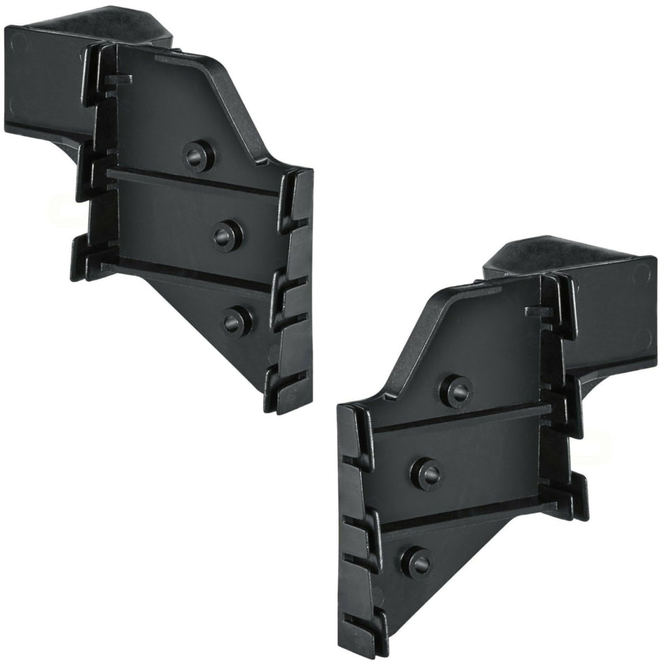 Front Driver & Passenger Set Of 2 Bumper Cover Support Bracket Mounting Brace Pair Replacement For 1998-2000 Toyota Tacoma Pickup Truck w/Prerunner...