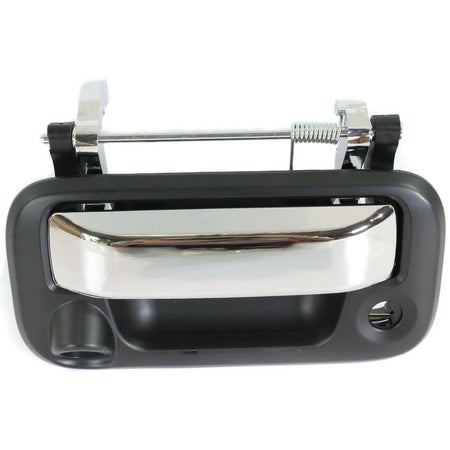 DAT AUTO PARTS Outside Rear Tailgate Liftgate Door Handle Replacement For 2006 - 2014 Ford F 150 Pickup Black & Chrome Smooth w/Camera & Key Hole F...