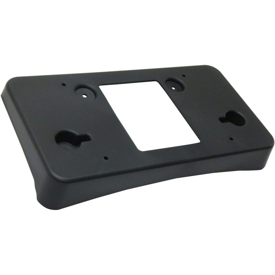 DAT AUTO PARTS Front Bumper License Plate Bracket Frame Cover Tag Holder Replacement for 2016-2018 Cadillac CT6 Black Textured Made of Plastic GM10...