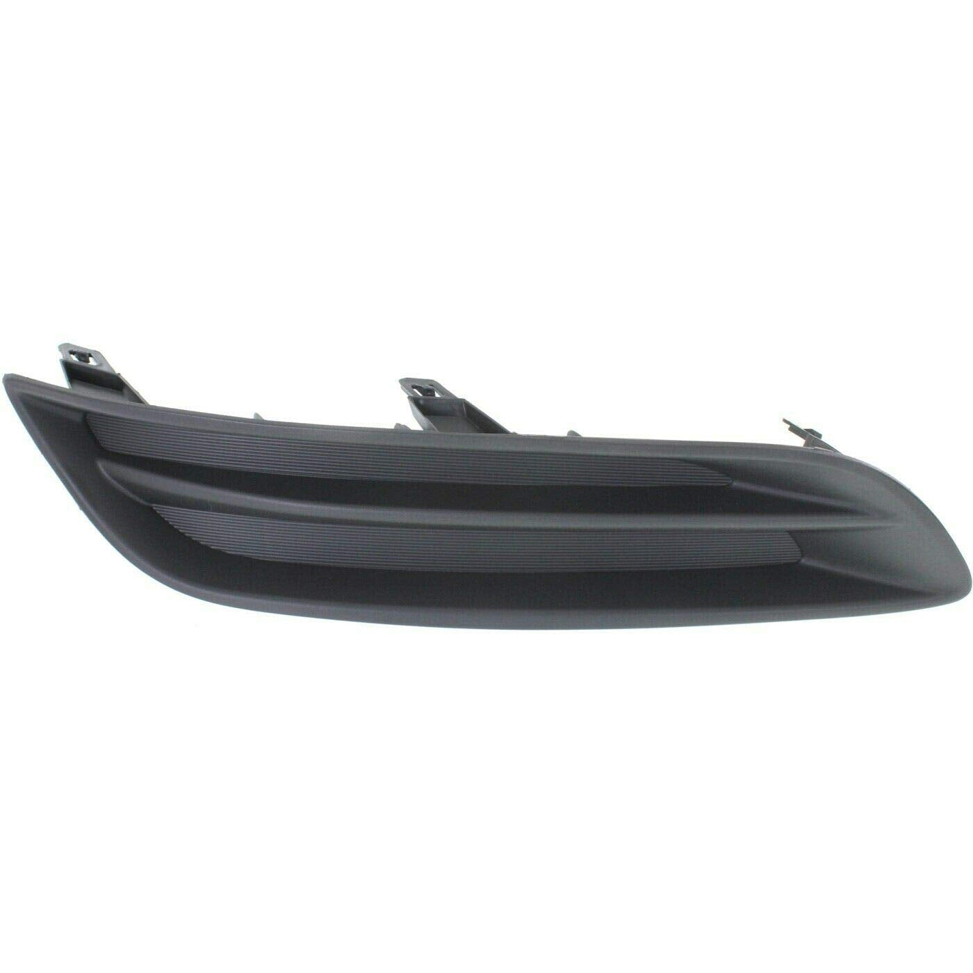 DAT AUTO PARTS Left Front Driver Side Fog Light Hole Cover Replacement for 13-15 Nissan Sentra Black Textured NI1038126 622573SH0B