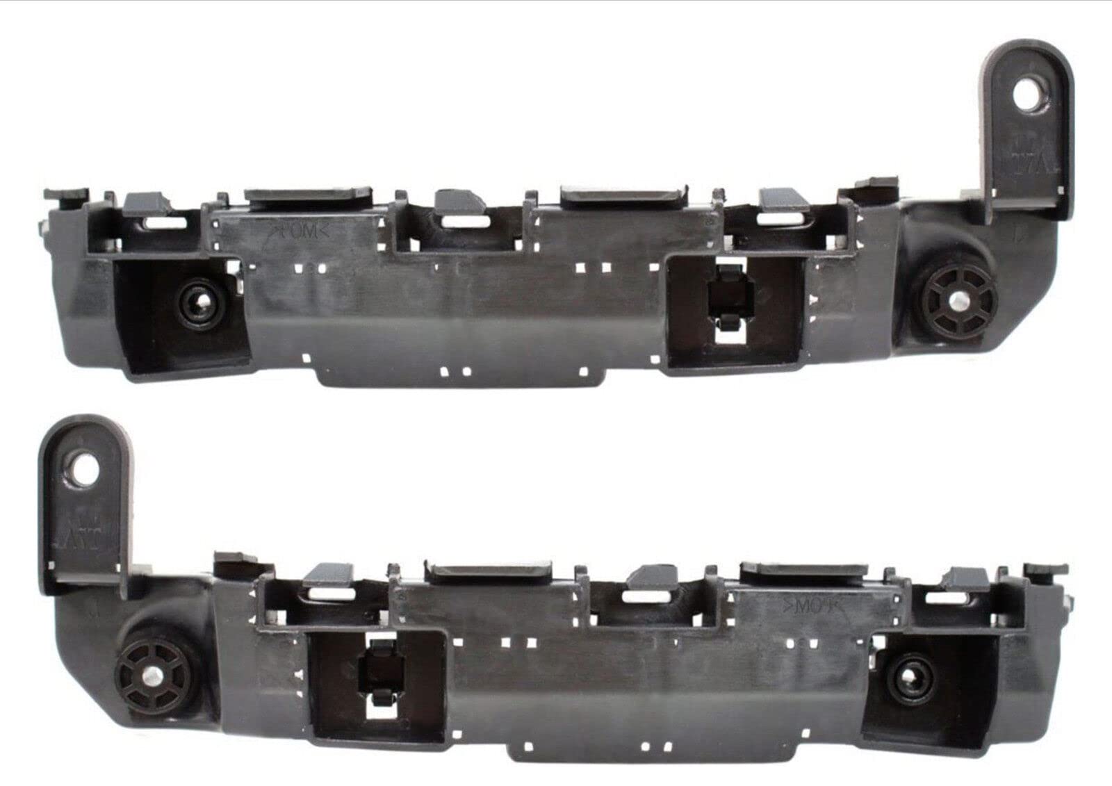 Front Left Driver & Right Passenger Side Set Of 2 Bumper Cover Support Bracket Mounting Retainer Spacer Brace Pair Replacement For 2016-2022 Honda ...