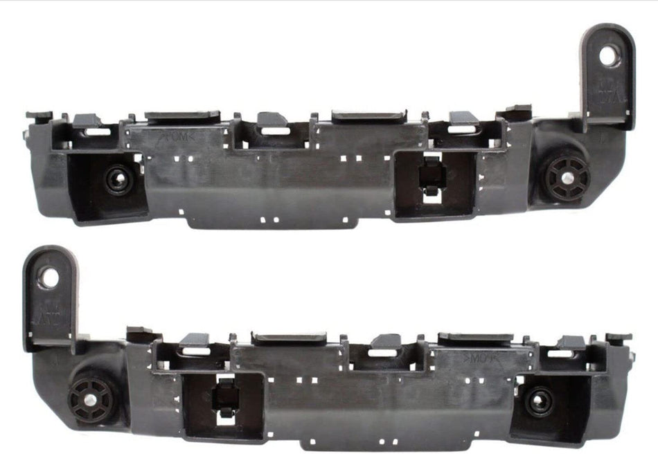 Front Left Driver & Right Passenger Side Set Of 2 Bumper Cover Support Bracket Mounting Retainer Spacer Brace Pair Replacement For 2016-2022 Honda ...