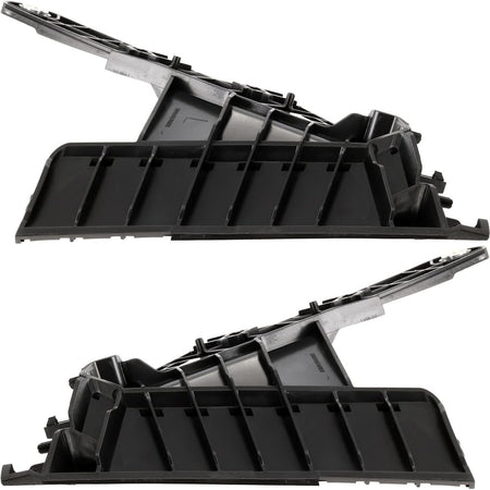 DAT AUTO PARTS Front Left Driver & Right Passenger Side Bumper Cover Bracket Insert Retainer Set Of 2 Replacement For 2013 - 2015 Nissan Altima Bla...