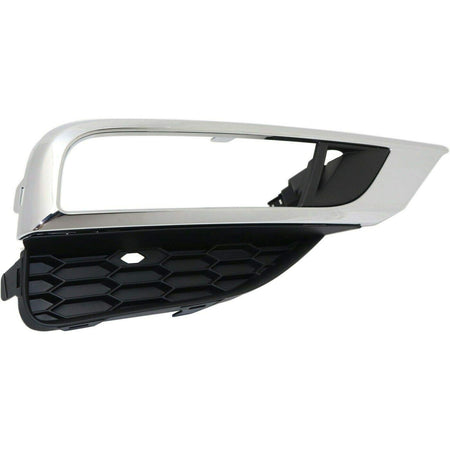 DAT AUTO PARTS Front Right Passenger Side Fog Light Bezel Lamp Cover Molding Insert Replacement For 2015 2016 Honda CRV EX EXL Touring Models Black...