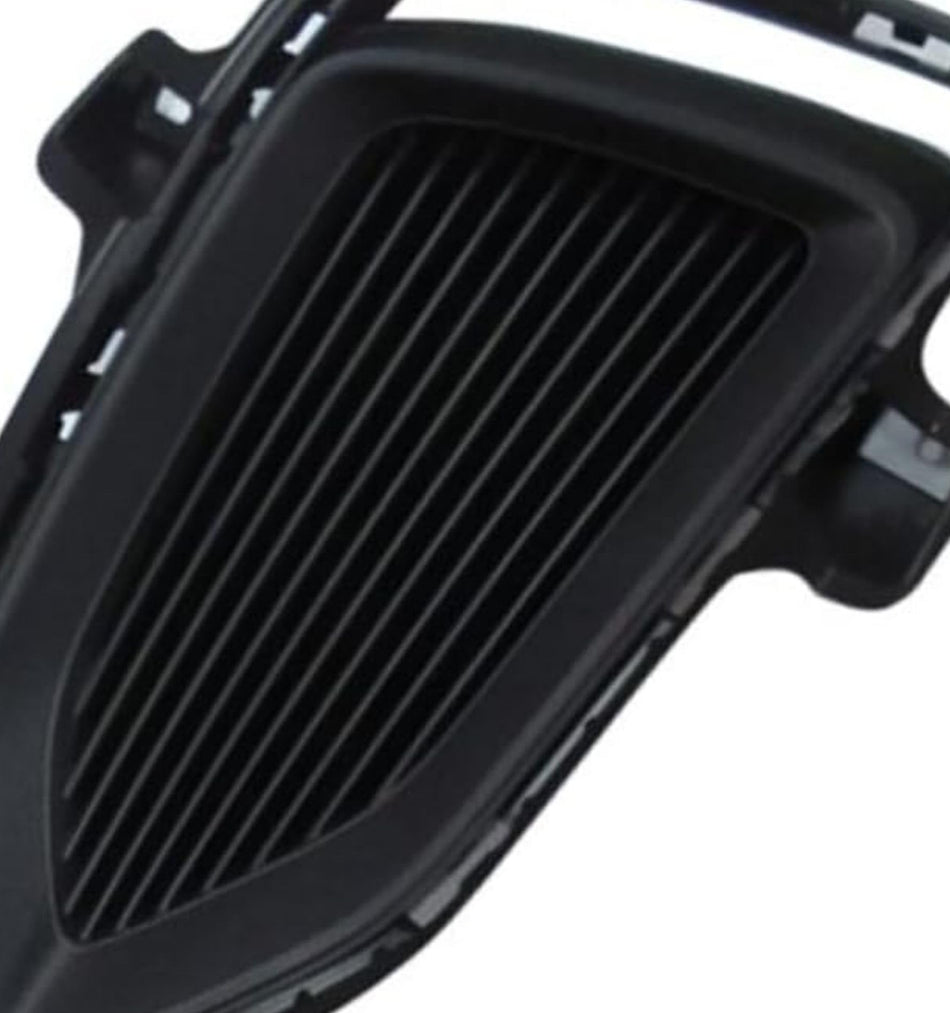 DAT AUTO PARTS Front Left Driver Side Fog Light Hole Cover Grille Trim Bezel Bumper Insert Replacement for 2018-2022 Hyundai Accent Sedan & Hatchba...