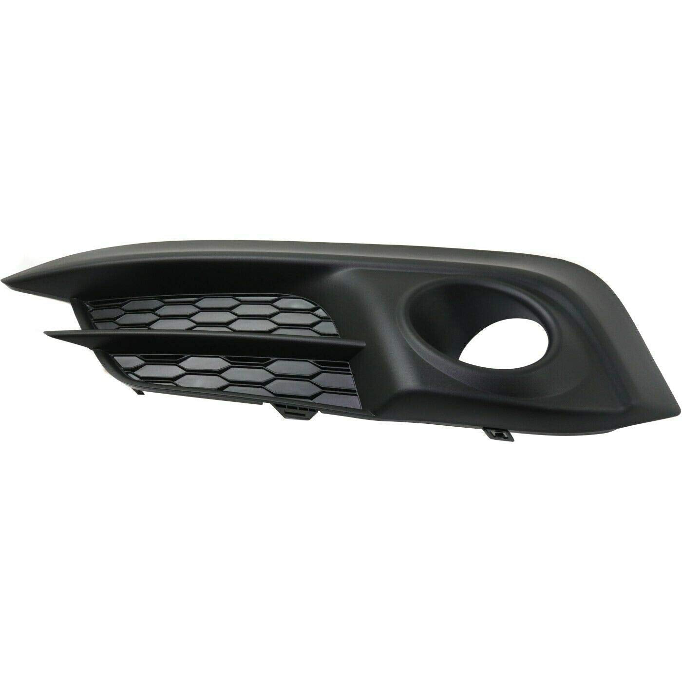 DAT AUTO PARTS Front Left Driver Side Fog Light Hole Bezel Cover Insert Replacement For 2016-2018 Honda Civic Sedan Coupe Except SI Without Adaptiv...