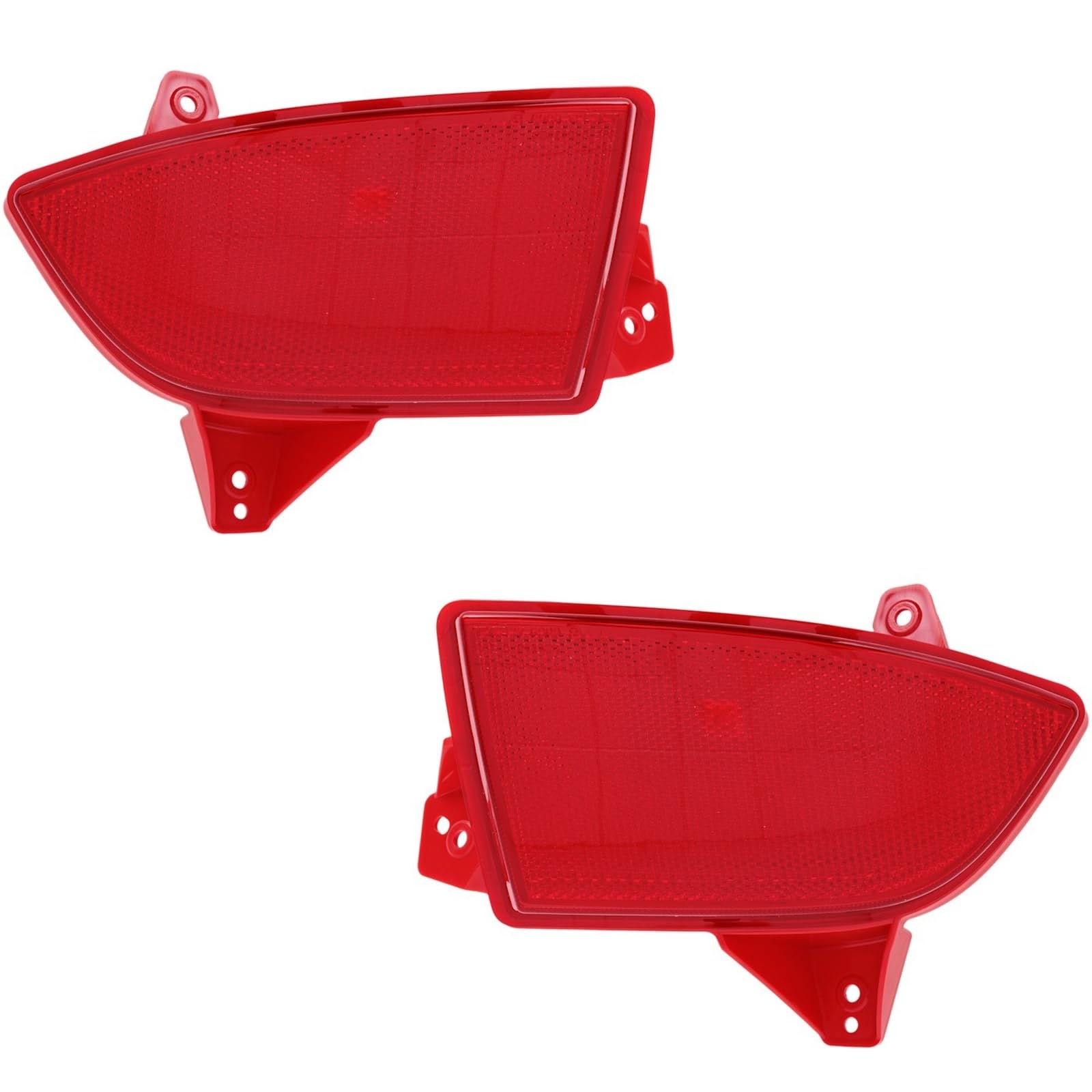 DAT AUTO PARTS Rear Left Driver & Right Passenger Side, SET OF 2, Bumper Cover Reflector, Fits 2019-2022 Honda Pilot, Plastic Red Lense, HO1184122 ...