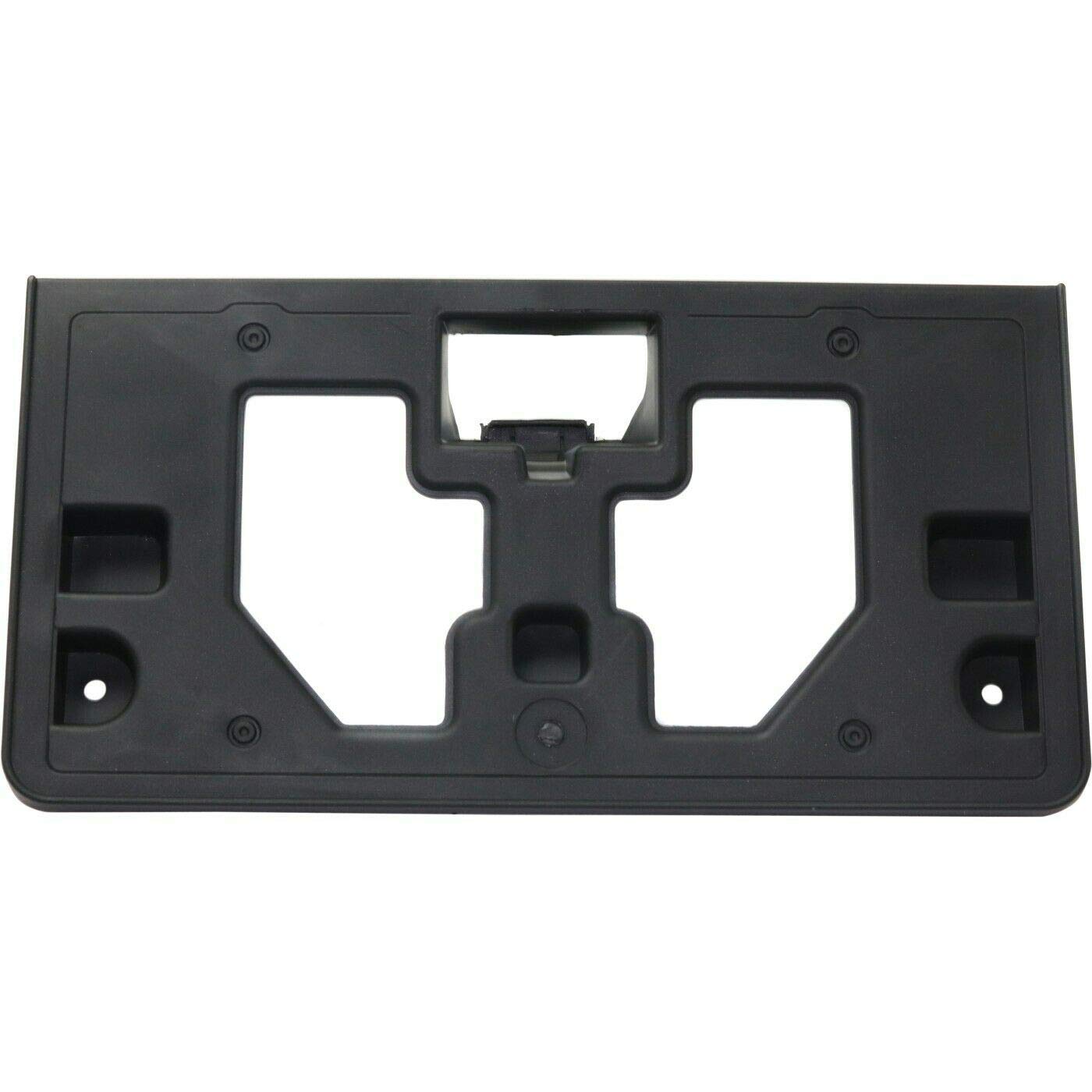 DAT AUTO PARTS Front Bumper License Plate Bracket Tag Holder Frame Cover Replacement for 2016-2017 Honda Accord 4dr Sedan Models Black Textured Pla...