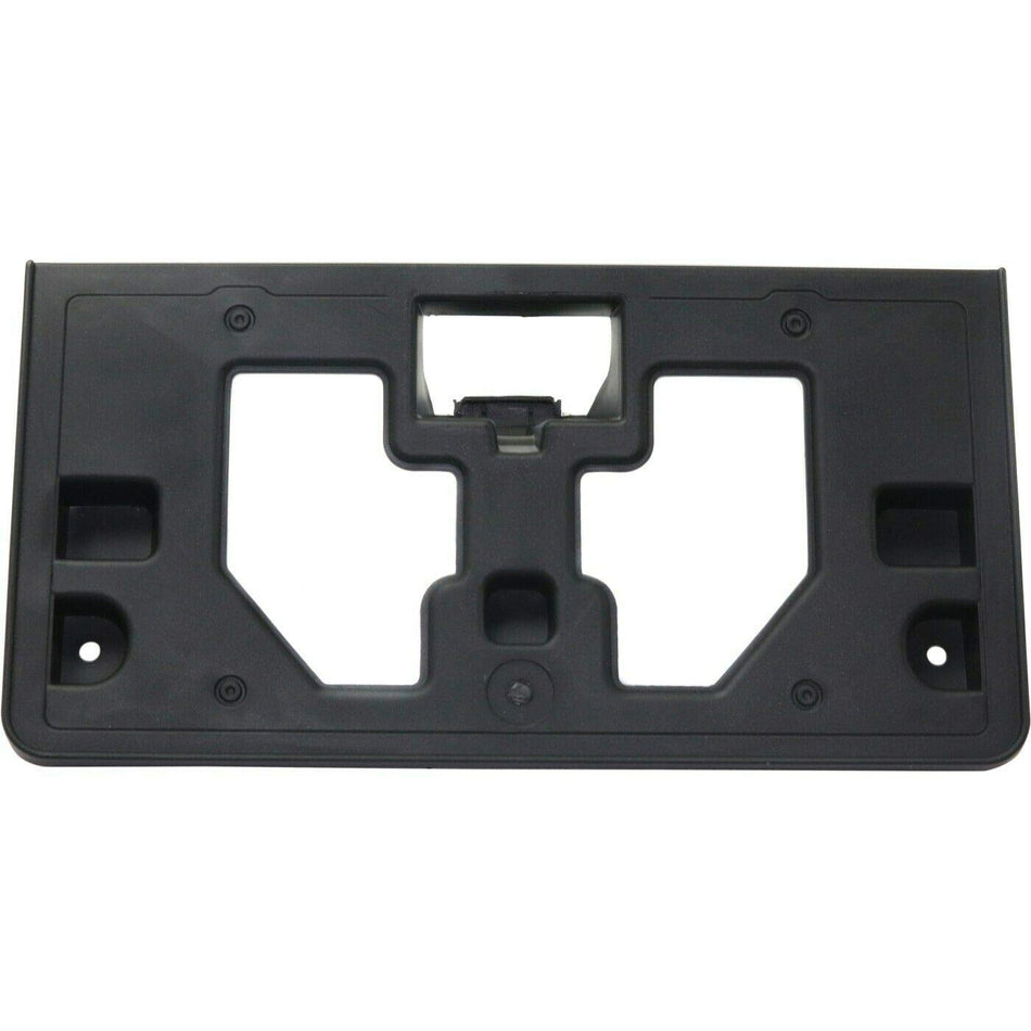 DAT AUTO PARTS Front Bumper License Plate Bracket Tag Holder Frame Cover Replacement for 2016-2017 Honda Accord 4dr Sedan Models Black Textured Pla...