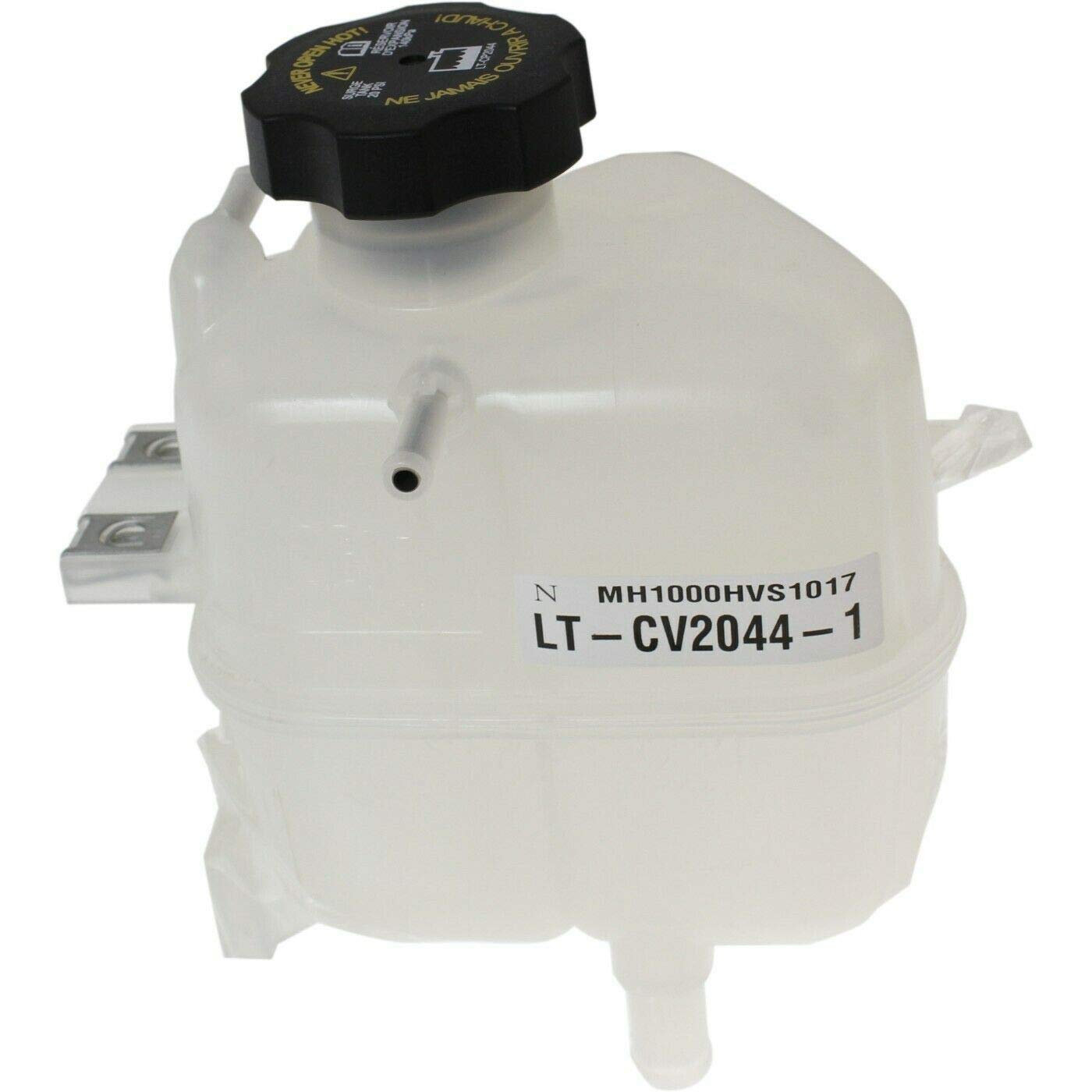 DAT AUTO PARTS Engine Coolant Recovery Bottle Overflow Tank With Cap Replacement for 2013 2014 2015 Chevrolet Chevy Spark White Textured Plastic GM...