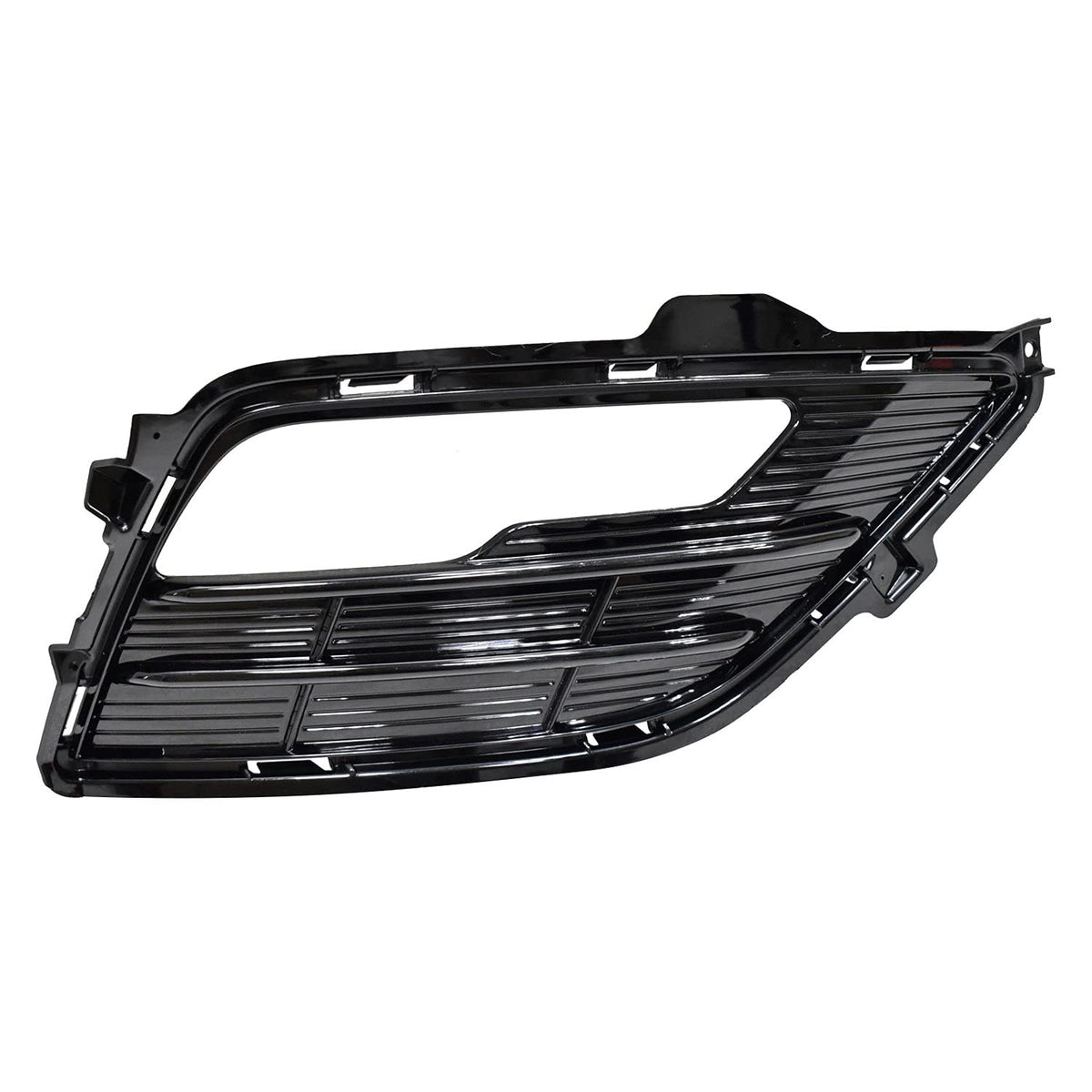 DAT AUTO PARTS Front Right Passenger Side Fog Light Bezel Cover Trim Molding Bumper Insert Replacement For 2017 2018 2019 Ford Fusion Sport Black T...