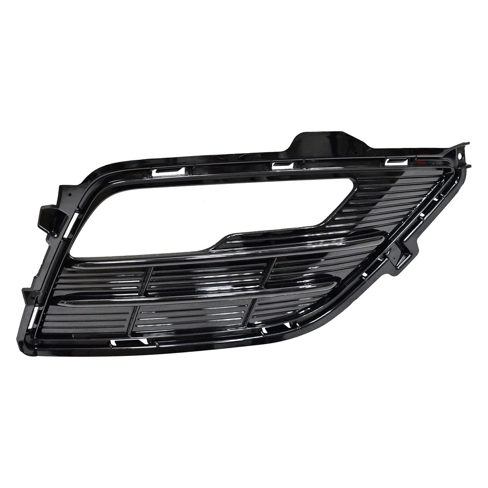 DAT AUTO PARTS Front Right Passenger Side Fog Light Bezel Cover Trim Molding Bumper Insert Replacement For 2017 2018 2019 Ford Fusion Sport Black T...