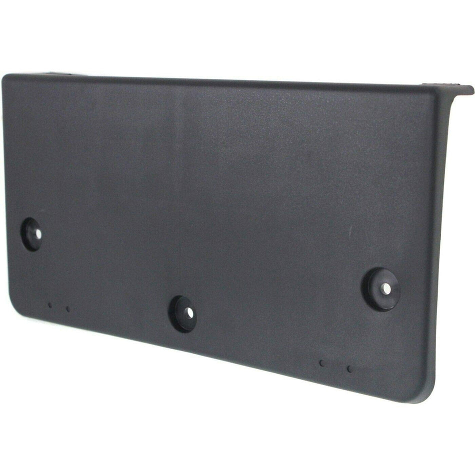 DAT AUTO PARTS Front Bumper License Plate Bracket Tag Holder Frame Cover Replacement for 2011-2013 Kia Optima Models Black Textured Plastuc KI10681...