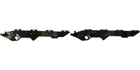 Rear Left Driver & Right Passenger Set Of 2 Bumper Support Bracket Mount Retainer Fascia Reinforcement Brace Pair Replacement For 2009-2013 Toyota ...