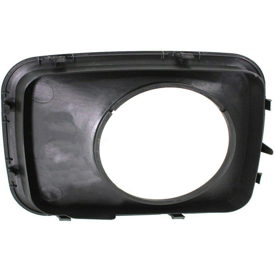 DAT AUTO PARTS Front Right Passenger Side Fog Light Cover Bezel Trim Lamp Hole Bumper Insert Replacement For 2009 2010 2011 Honda Pilot Black Smoot...