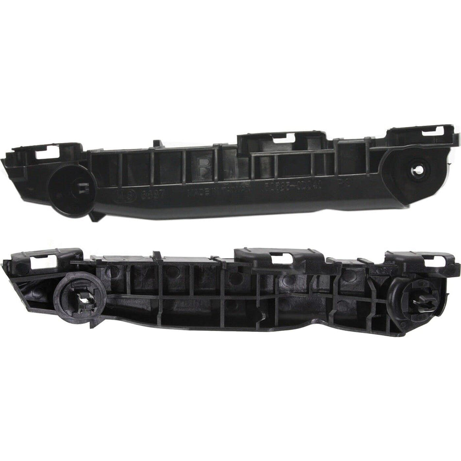 DAT AUTO PARTS Front Left Driver & Right Passenger Side Bumper Cover Bracket Retainer Pair Set Of 2 Replacement For 2007 - 2011 Toyota Yaris Black ...