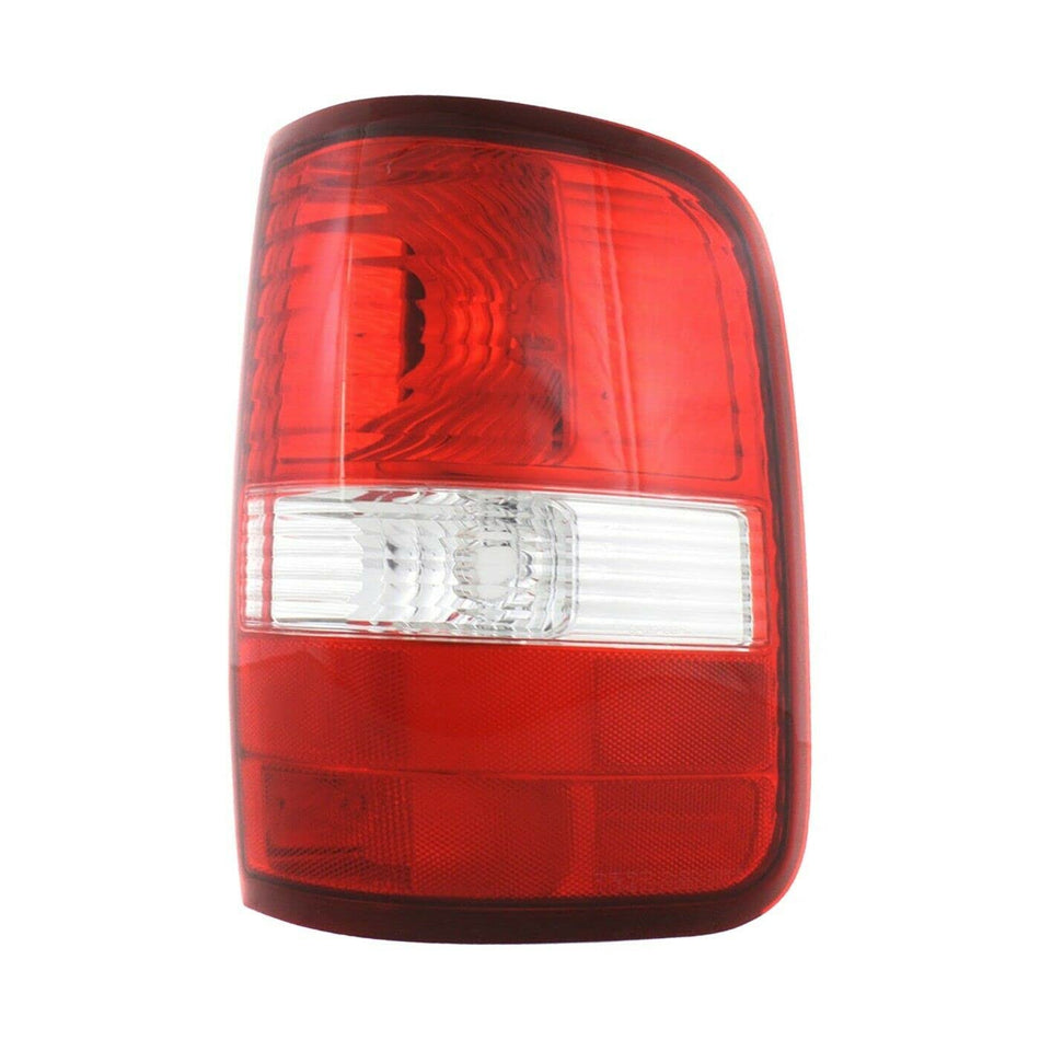 DAT AUTO PARTS Rear Right Passenger Side Tail Light Lens and Housing Replacement for 2004-2008 Ford F150 Styleside Models Red Lens FO2801182 5L3Z13...