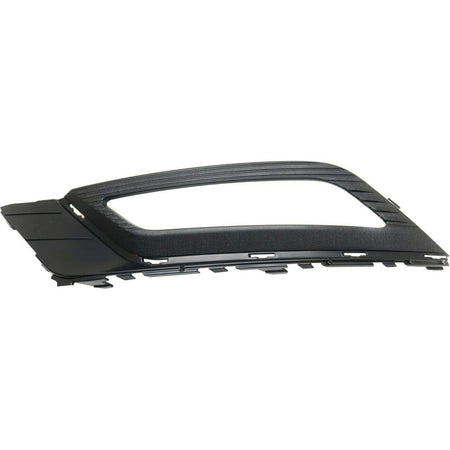 DAT AUTO PARTS Front Left Driver Side Fog Light Bezel Cover Trim Molding Bumper Insert Replacement For 2017-2018 Ford Fusion Except Sport Black Tex...