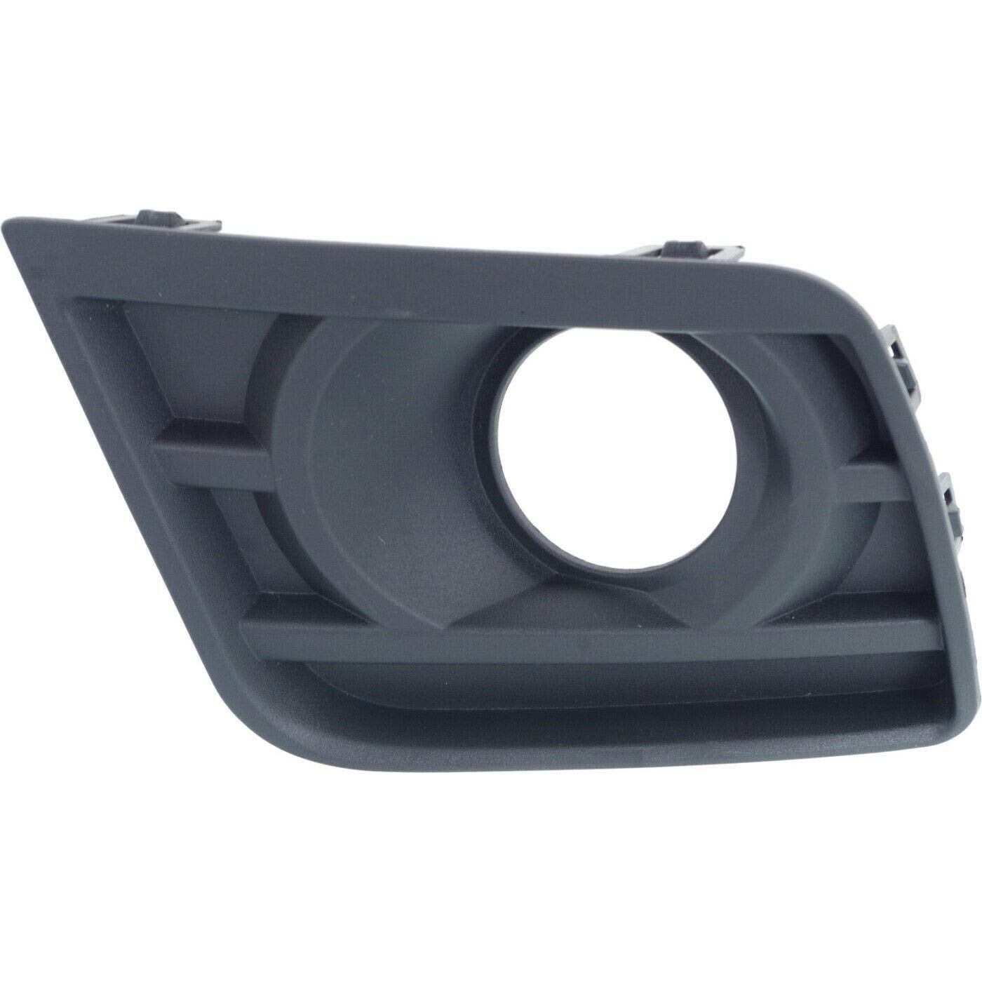 DAT AUTO PARTS Front Left Driver Side Fog Light Bezel Cover Trim Molding With Tow Hook Hole Bumper Insert Replacement For 2014 2015 Chevrolet Camar...