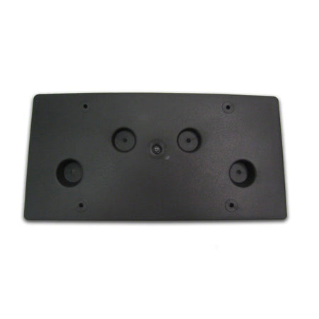 DAT AUTO PARTS Front Bumper License Plate Frame Tag Mounting Bracket Holder Replacement for 2008 - 2012 Buick Enclave Black Textured Plastic GM1068...