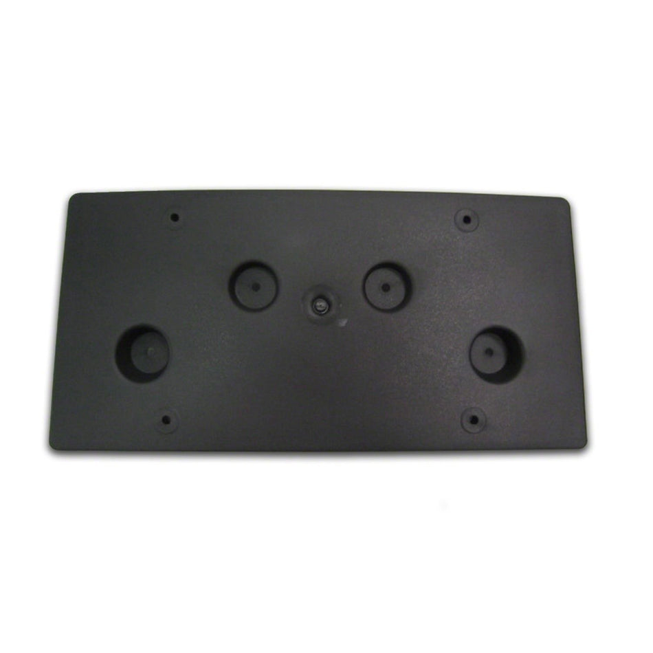DAT AUTO PARTS Front Bumper License Plate Frame Tag Mounting Bracket Holder Replacement for 2008 - 2012 Buick Enclave Black Textured Plastic GM1068...