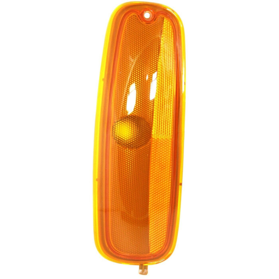 DAT AUTO PARTS Front Left Driver Right Passenger Side Marker Light Reflector Pair Replacement for 1996-2002 Chevrolet Express/GMC Savana Orange Len...