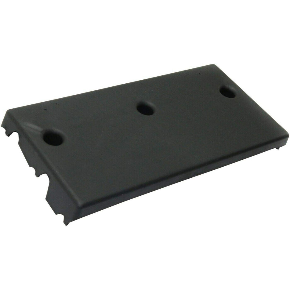 DAT AUTO PARTS Front License Plate Bracket Replacement for 17-18 Hyundai Elantra Without Auto Cruise Black Textured HY1068107 86519F2010