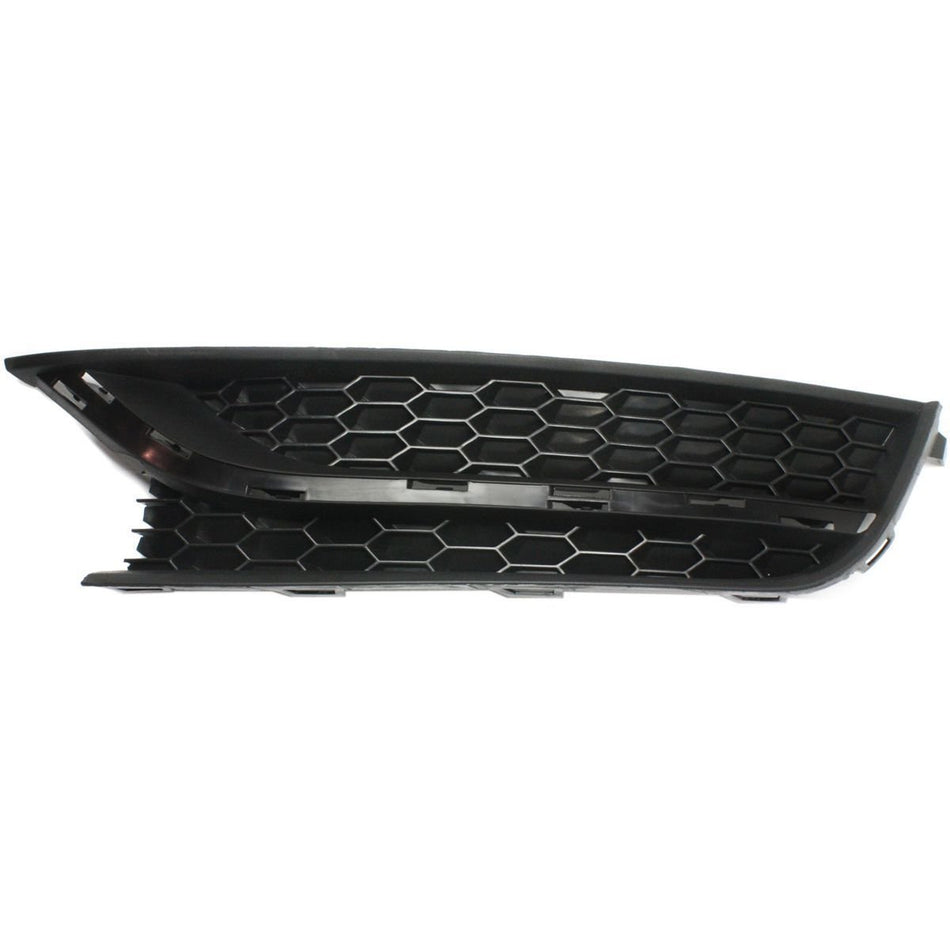 DAT AUTO PARTS Front Right Passenger & Left Driver Side Bumper Fog Light Cover Set of 2 Replacement for 2012-2015 Volkswagen Passat Black Textured ...