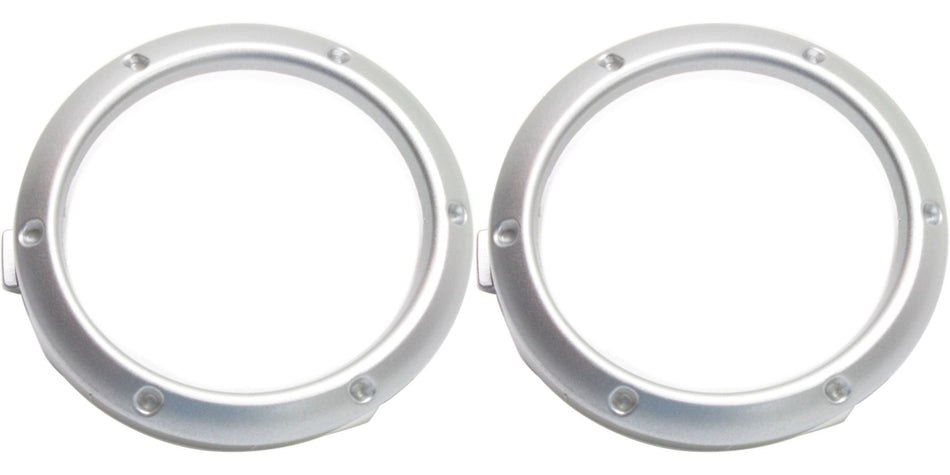 DAT AUTO PARTS Front Right Passenger & Left Driver Side Bumper Fog Light Bezel Cover Grille Set of 2 Replacement For 2004 - 2007 Toyota Highlander ...