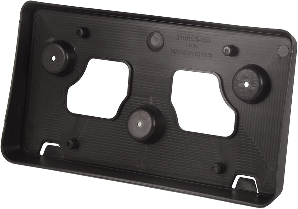 DAT AUTO PARTS Front License Plate Bracket Frame Cover Tag Holder Replacement for 2021-2024 Ford Bronco Sport Black Textured Plastic FO1068188 M1PZ...