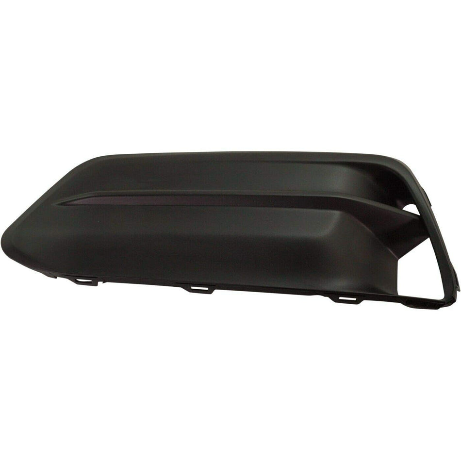 DAT AUTO PARTS Front Left Driver Side Fog Light Cover Lamp Hole Molding Grille Bumper Insert Replacement for 2018-2020 Honda Accord Sedan Except Hy...