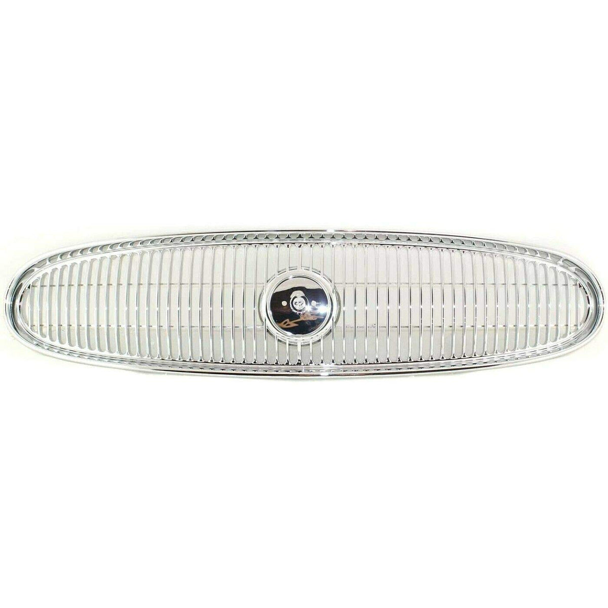 DAT AUTO PARTS Front Bumper Grille Grill Assembly Insert Panel Replacement For 2000 - 2005 Buick LeSabre Emblem Not Included Chrome Smooth GM120042...