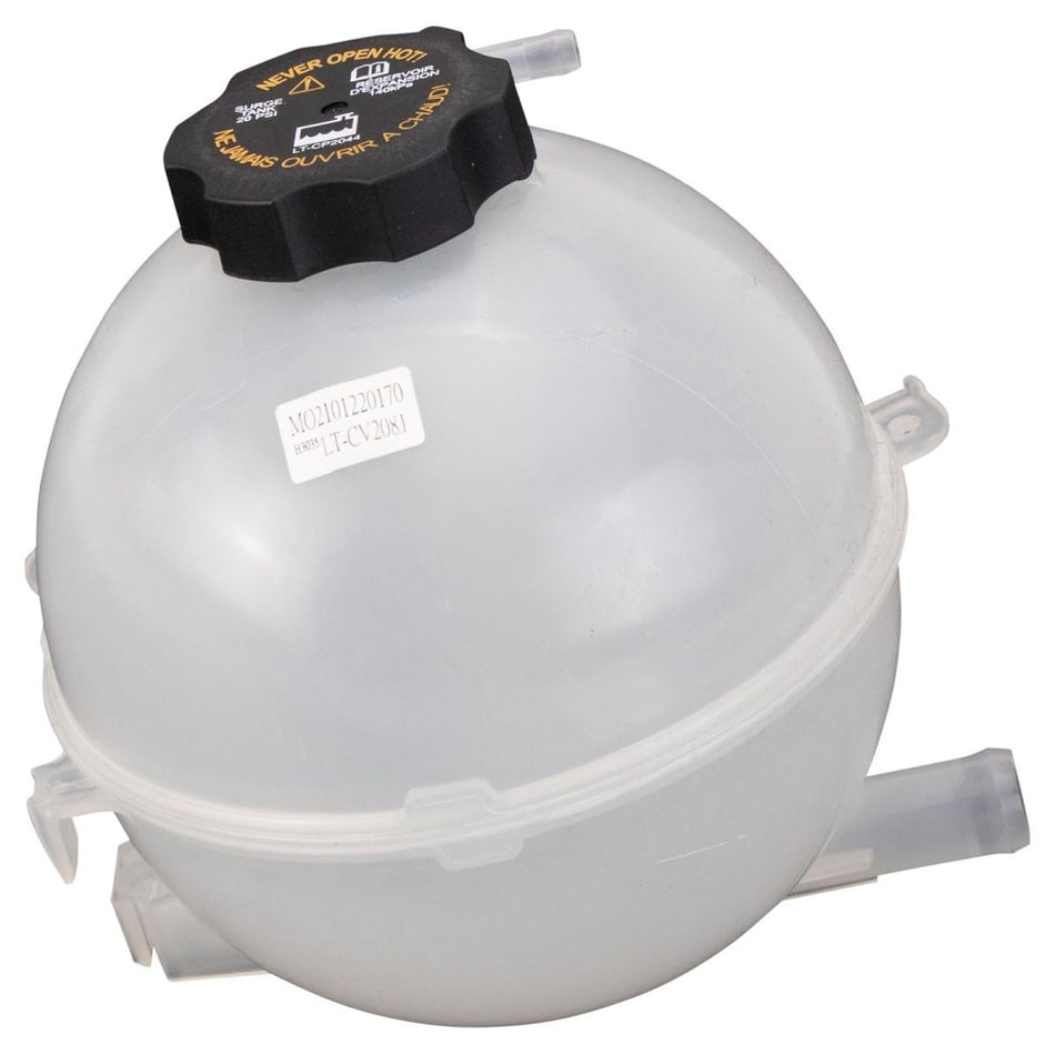Front Engine Coolant Reservoir, Fits 2018–2025 Chevrolet Equinox, 2018–2024 GMC Terrain, 2018–2025 Cadillac XT5/XT6; 2023–2025 Buick Envision, Incl...