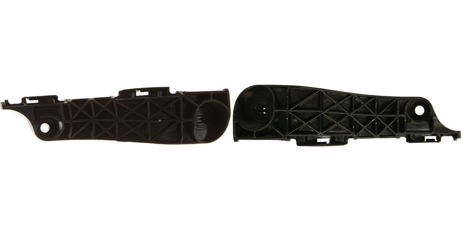 DAT AUTO PARTS Front Left Driver and Right Passenger Side Bumper Cover Support Bracket Set of 2 Replacement for 2006-2012 Toyota RAV4 Black Texture...