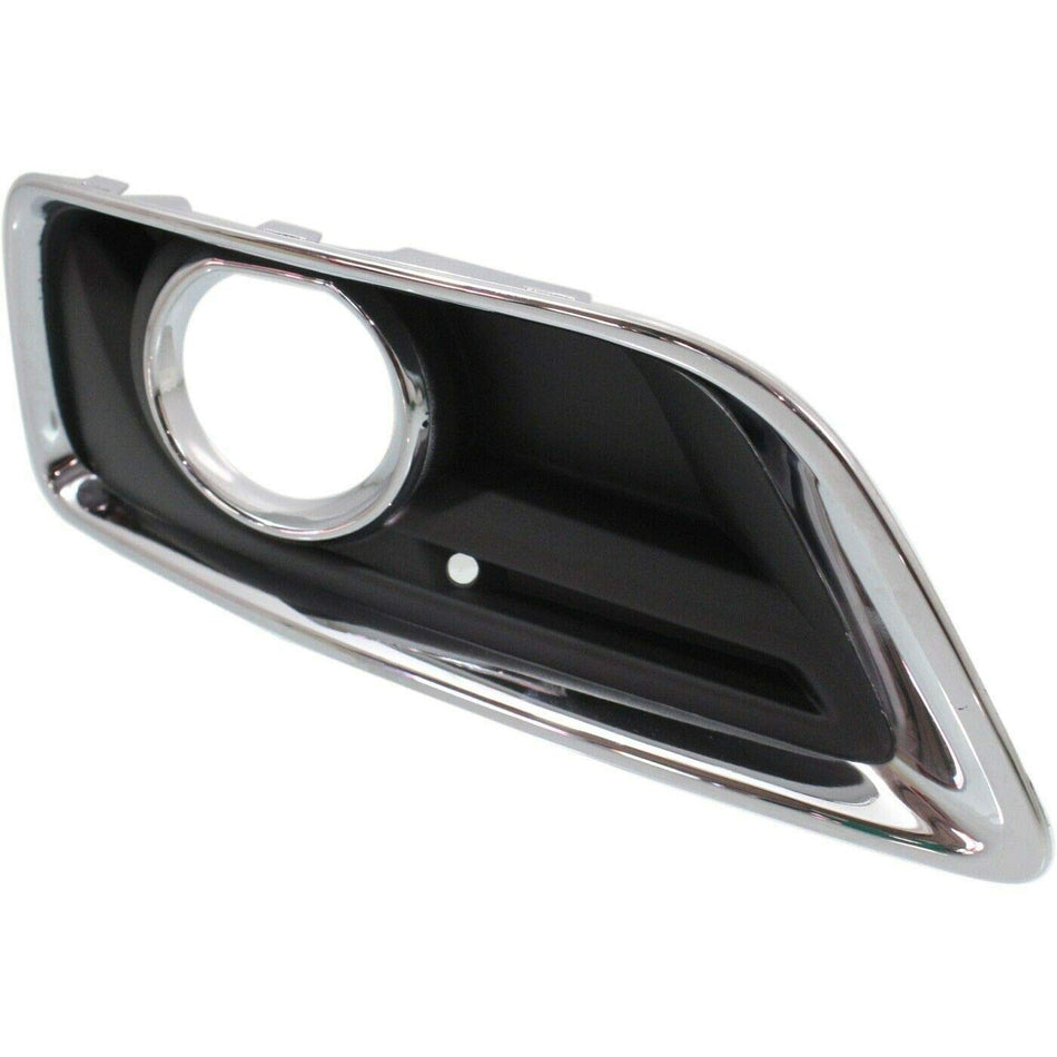 DAT AUTO PARTS Front Right Passenger Side Fog Light Bezel Trim Molding Bumper Insert Replacement for 2013 2014 2015 2016 Chevrolet Malibu Black Tex...