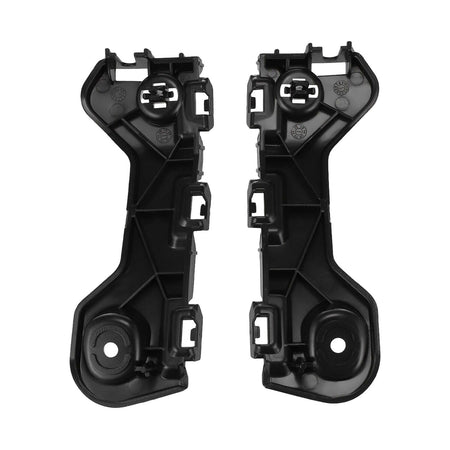 Front Left Driver & Right Passenger Set Of 2 Bumper Cover Support Impact Bar Retainer Mounting Bracket Reinforcement Pair Replacement For 2011-2014...