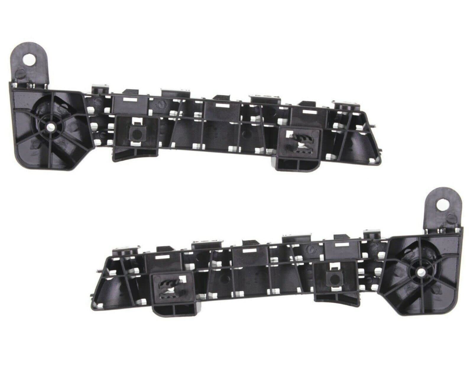 Front Driver & Passenger Set Of 2 Bumper Cover Support Bracket Mounting Retainer Reinforcement Brace Pair Replacement For 2012 2013 2014 2015 2016 ...