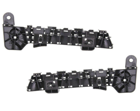 Front Driver & Passenger Set Of 2 Bumper Cover Support Bracket Mounting Retainer Reinforcement Brace Pair Replacement For 2012 2013 2014 2015 2016 ...