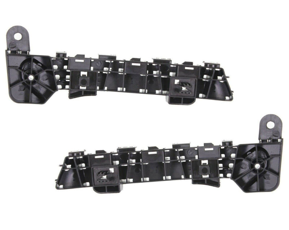 Front Driver & Passenger Set Of 2 Bumper Cover Support Bracket Mounting Retainer Reinforcement Brace Pair Replacement For 2012 2013 2014 2015 2016 ...