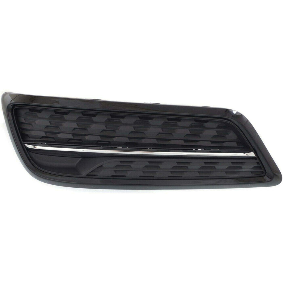 DAT AUTO PARTS Left Driver Side Fog Light Cover Replacement For 2014-2016 Acura MDX Black Textured AC1038105 71107TZ5A00