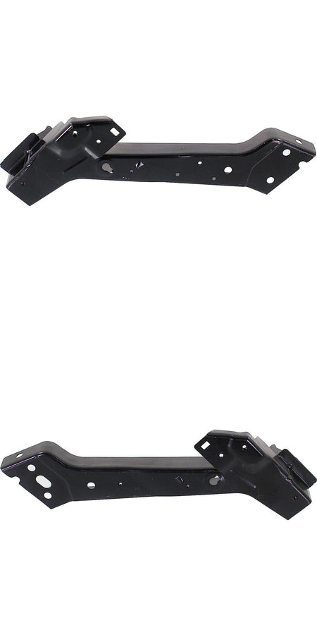 DAT AUTO PARTS Front Right Passenger & Left Driver Side Pair Upper Radiator Support Bracket Replacement For 2011 - 2021 Jeep Grand Cherokee Black S...