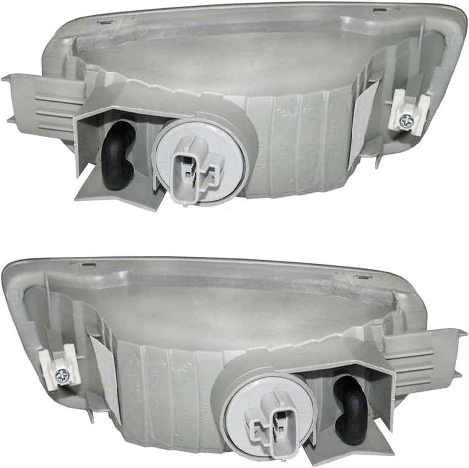 Front Driver and Passenger Side Turn Signal Light Set of 2 Fits 2001-2004 Toyota Tacoma 2001-2003 Tacoma DLX Clear Lens TO2530140 TO2531140 8151004080