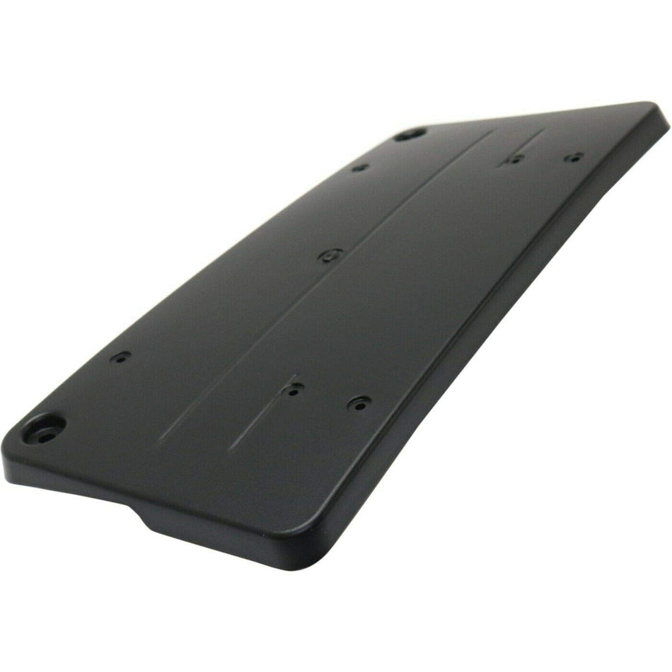 DAT AUTO PARTS Front Bumper License Plate Frame Tag Mounting Bracket Holder Replacement For 2010 2011 2012 Mercedes-Benz GLK350 Black Textured MB10...