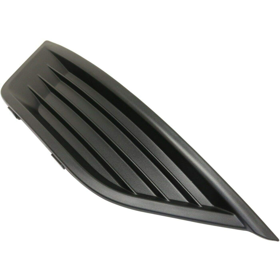 DAT AUTO PARTS Front Right Passenger Side Fog Light Hole Cover Trim Molding Bumper Insert Replacement For 2013-2019 Ford Taurus SE Models Black Tex...