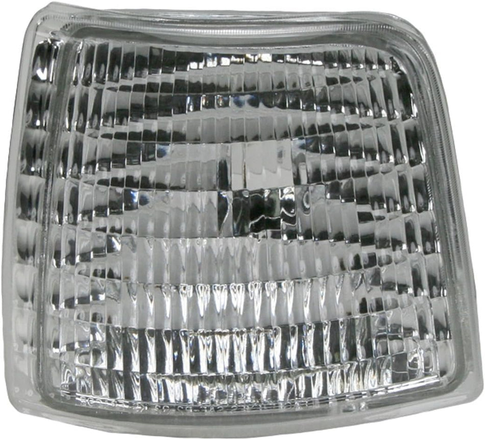 DAT AUTO PARTS Front Left Driver Side Parking Corner Light Turn Signal Marker Lamp Lens Housing Replacement For 1992-1997 Ford F150 F250 F350 and 9...